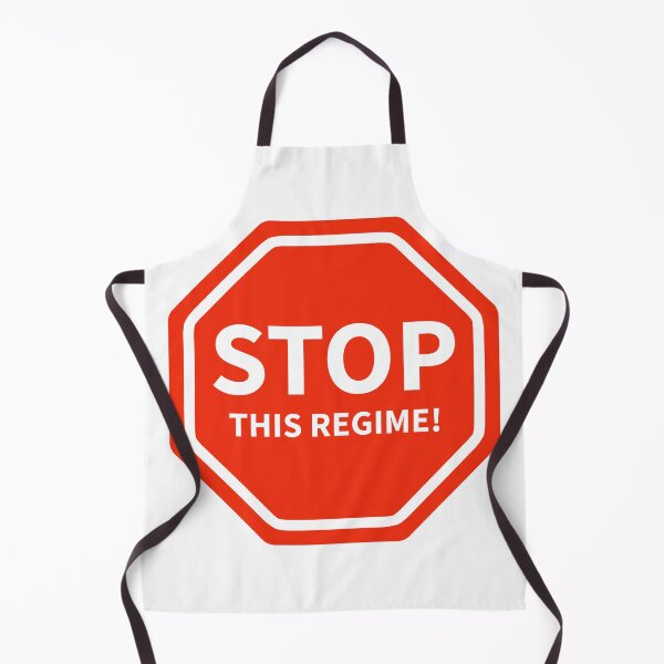 Item preview, Stop this regime! designed and sold by Rachel the Artist .