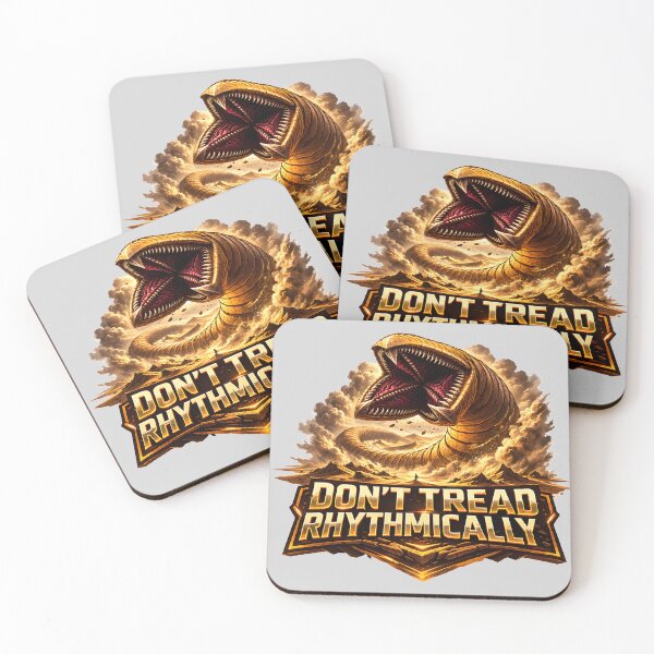 Item preview, DON’T TREAD RHYTHMICALLY DUNE designed and sold by djthesp.
