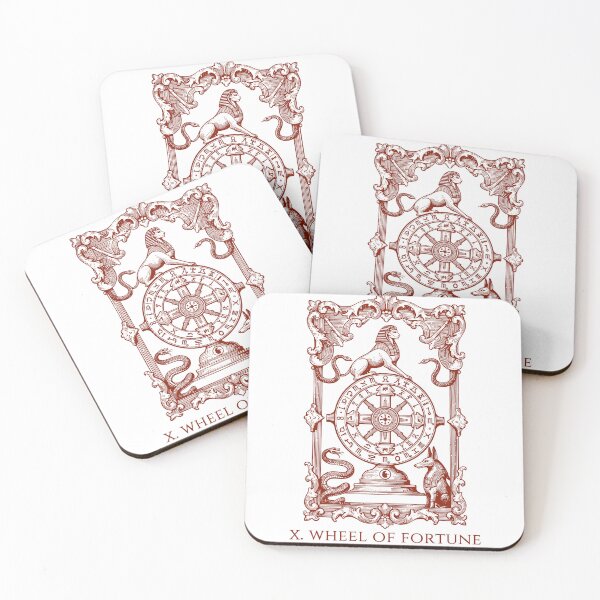 Item preview, Wheel of Fortune - Tarot Card designed and sold by AestheticsTime.