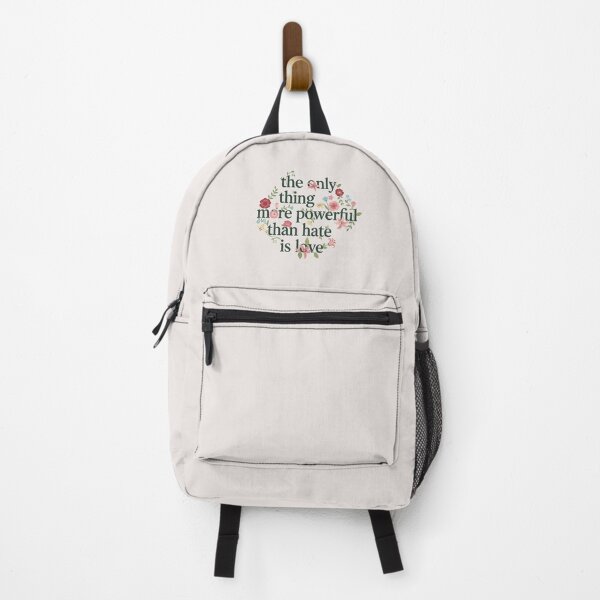 Item preview, Love Over Hate Floral Botanical Typography designed and sold by zzz888.