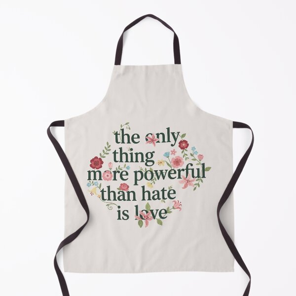 Item preview, Love Over Hate Floral Botanical Typography designed and sold by zzz888.