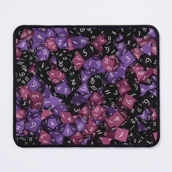 Item preview, Purple Dice Pattern designed and sold by LunaticoDraws.