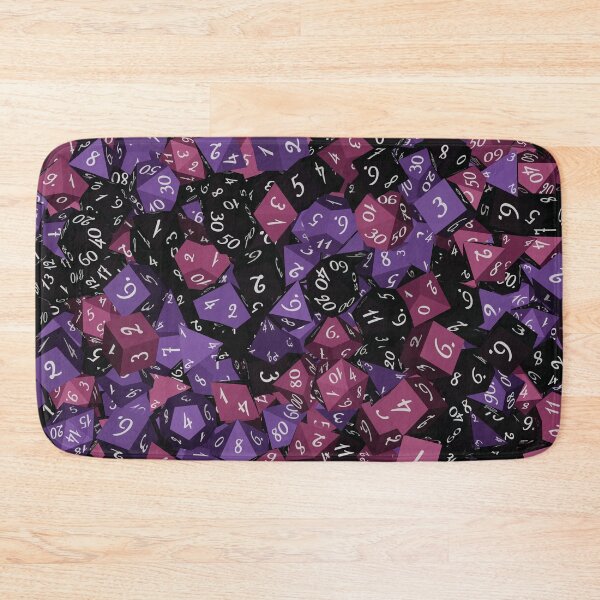 Item preview, Purple Dice Pattern designed and sold by LunaticoDraws.