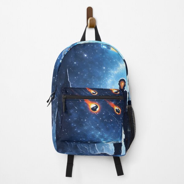Item preview, Alien UFO Encounter Cosmic Space Scene designed and sold by AbstractAuraArt.