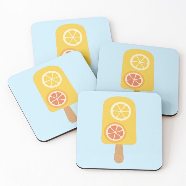 Item preview, Orange and lemon ice pop cake – citrus summer ice cream designed and sold by Aloloco.