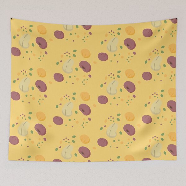 Item preview, Seeds Colorful Garden Yellow Green Brown Stickers Prints Posters Wall Art Magnet Home Coffee Cup Decoration TShirt Stationary Notebook Magnet Hat Kitchen Work School Office Redbubble Shop designed and sold by Saritas Boutique Shop.
