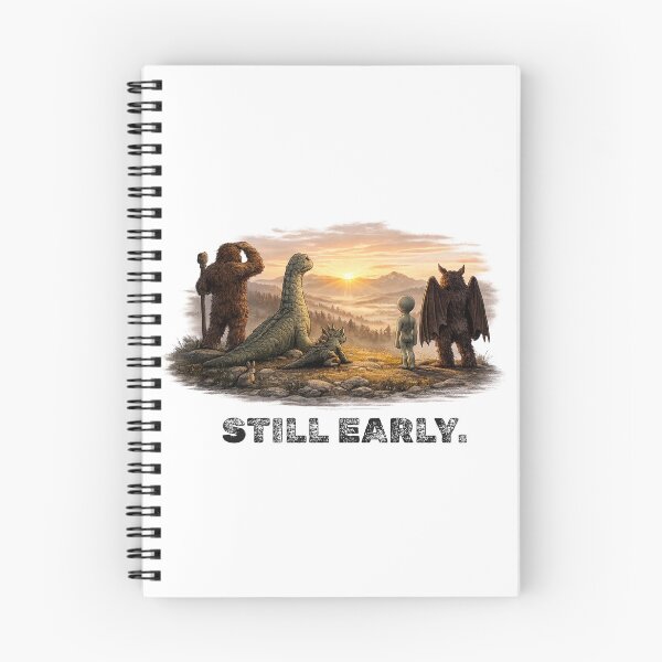 Item preview, Still Early -- A Long View designed and sold by The Sporty Nerd.