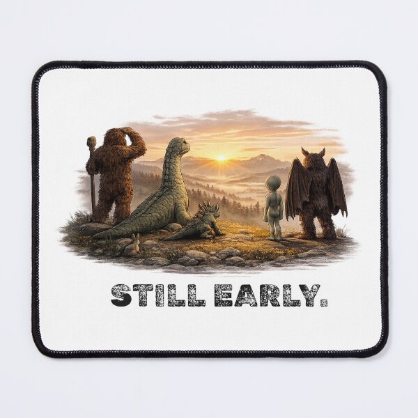 Item preview, Still Early -- A Long View designed and sold by The Sporty Nerd.