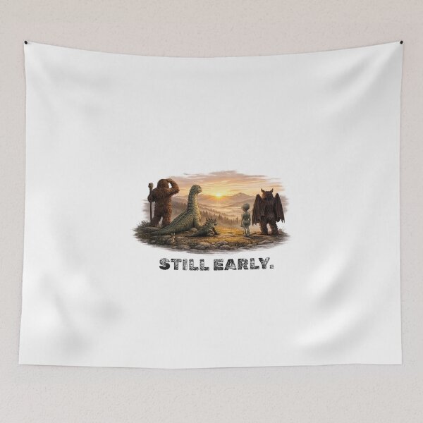 Item preview, Still Early -- A Long View designed and sold by The Sporty Nerd.