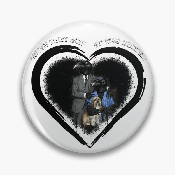 Item preview, Hart to Hart Crows designed and sold by Cybercyde Studios.