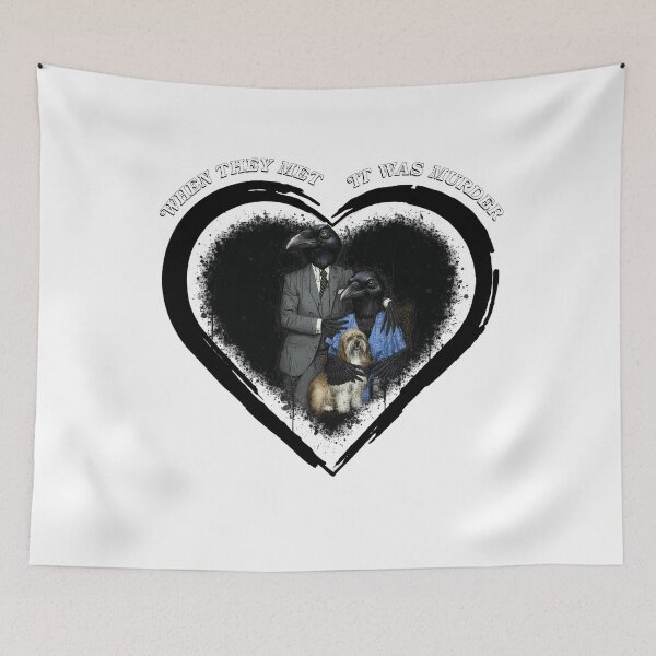 Item preview, Hart to Hart Crows designed and sold by Cybercyde Studios.