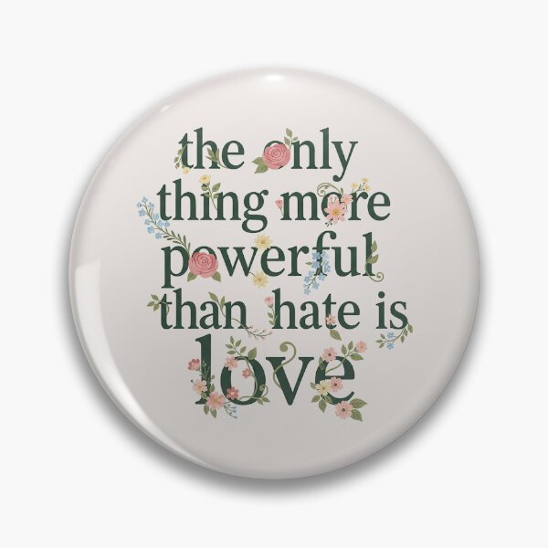 Item preview, Love Over Hate Botanical Art Harmony designed and sold by zzz888.