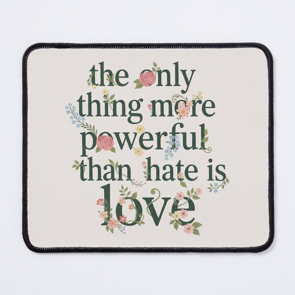Item preview, Love Over Hate Botanical Art Harmony designed and sold by zzz888.