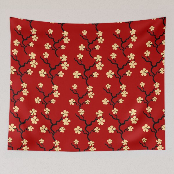 Item preview, Cherry Blossom on Red designed and sold by Andrew  Hitchen.