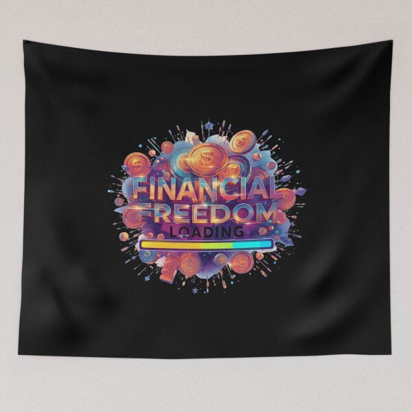 Item preview, Financial Freedom Loading designed and sold by KapiPrint.