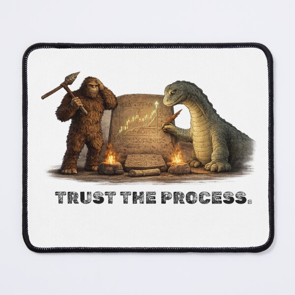 Item preview, Trust the Process (Ancient Problems, Modern Solutions) designed and sold by The Sporty Nerd.