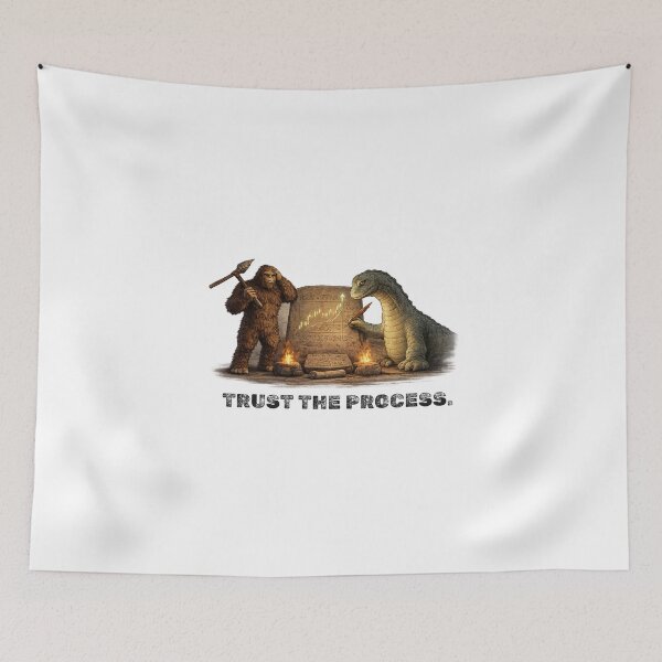 Item preview, Trust the Process (Ancient Problems, Modern Solutions) designed and sold by The Sporty Nerd.