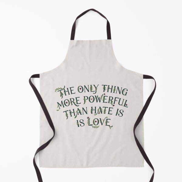 Item preview, Love Over Hate Botanical Arch Typography designed and sold by zzz888.