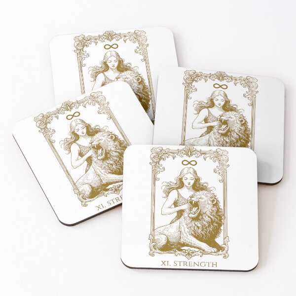 Item preview, Strength - Tarot Card designed and sold by AestheticsTime.
