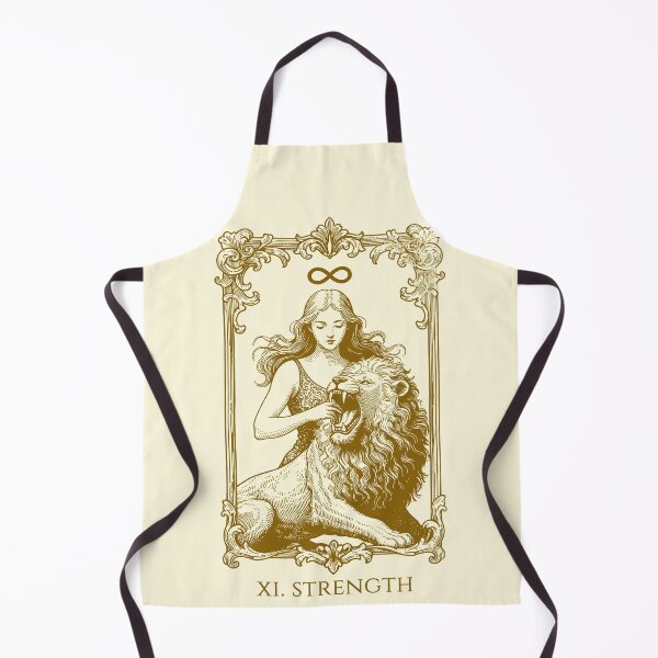 Artikelvorschau, Strength - Tarot Karte entworfen und verkauft von AestheticsTime.