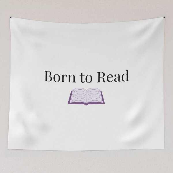 Item preview, Born To Read Book Lover Gift Sticker designed and sold by ade-datt.