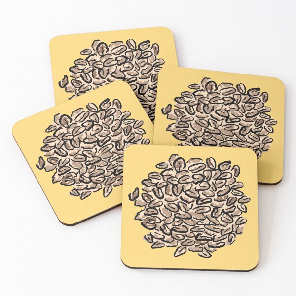 Item preview, Group Of Seeds Garden Stickers Prints Posters Wall Art Magnet Home Coffee Cup Decoration TShirt Stationary Notebook Magnet Hat Kitchen Work School Office Redbubble Shop designed and sold by Saritas Boutique Shop.