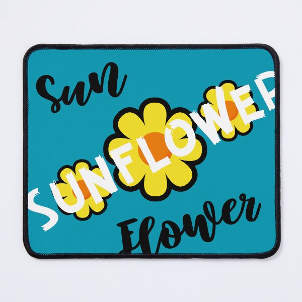Item preview, Sunflower Retro Distressed Typography - Bright Floral Graphic designed and sold by PACS0011.