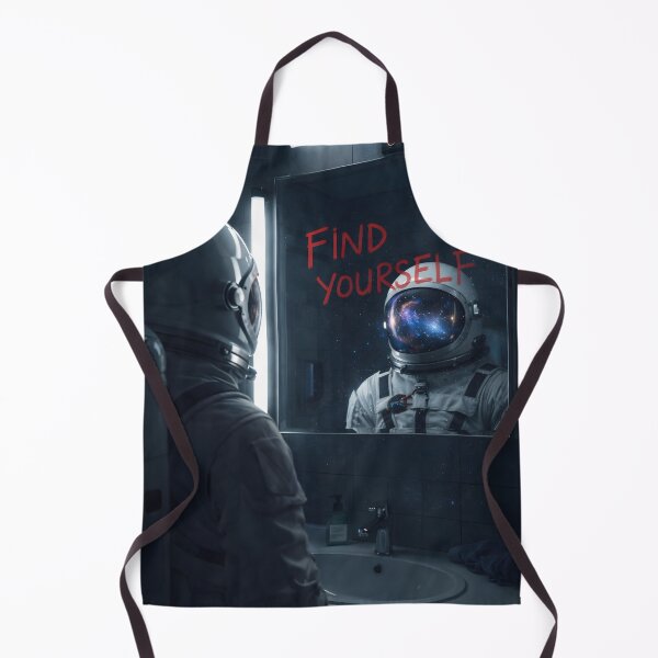 Item preview, Find Yourself Astronaut Space Motivation designed and sold by AbstractAuraArt.