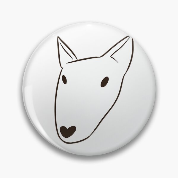 Item preview, Bull Terrier Head designed and sold by marley-seraph.