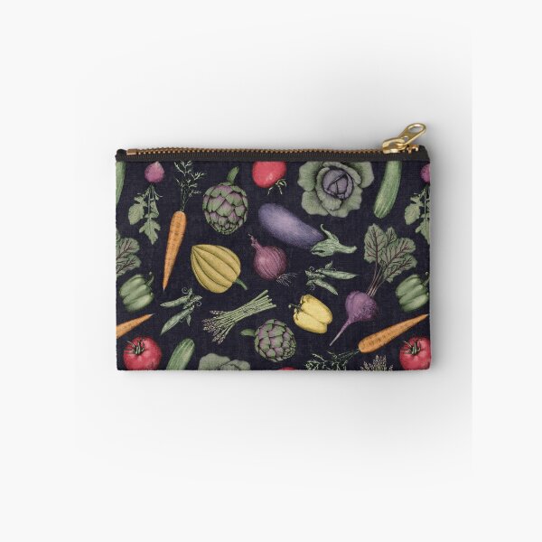 Item preview, Colorful Vegetable Garden with Cabbage/Eggplant/Carrots - Dark designed and sold by somecallmebeth.