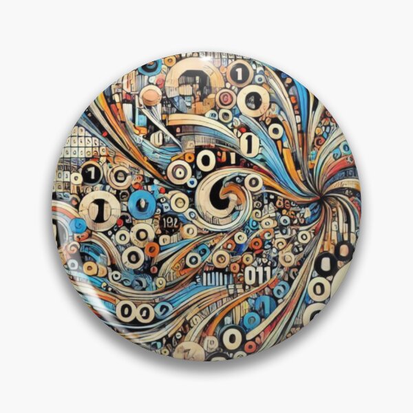 Item preview, O's and 1's The Binary Vortex designed and sold by daweave77.
