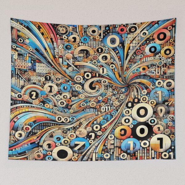 Item preview, O's and 1's The Binary Vortex designed and sold by daweave77.