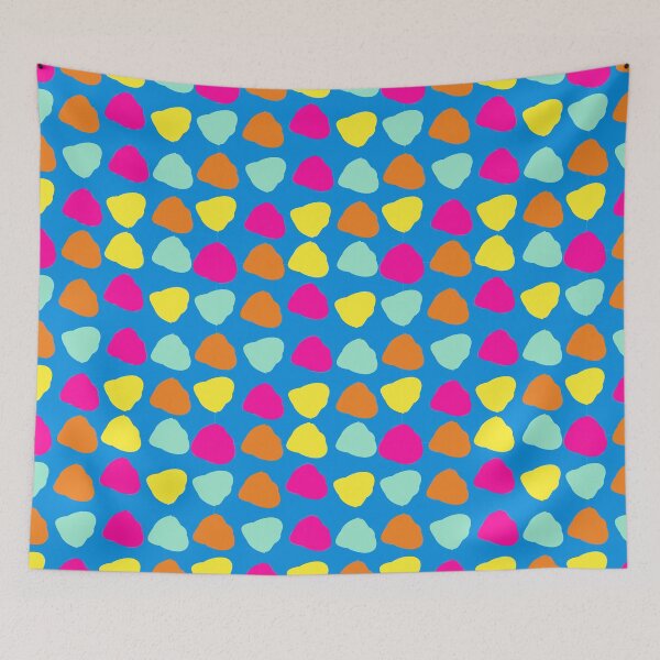 Item preview, ABSTRACT AND JOY POLKA DOTS COLOR BLUE designed and sold by isamartindesign.