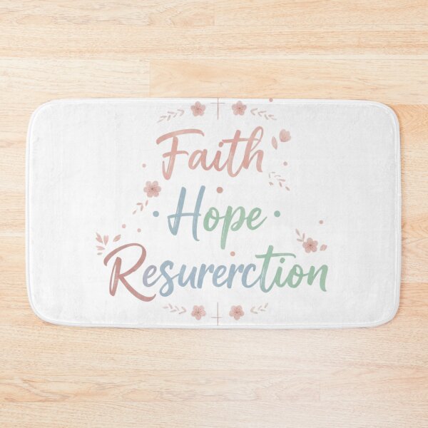 Item preview, Faith Hope Resurrection Christian Easter design| He Is Risen Religious Spring design designed and sold by EverydayTrendz.