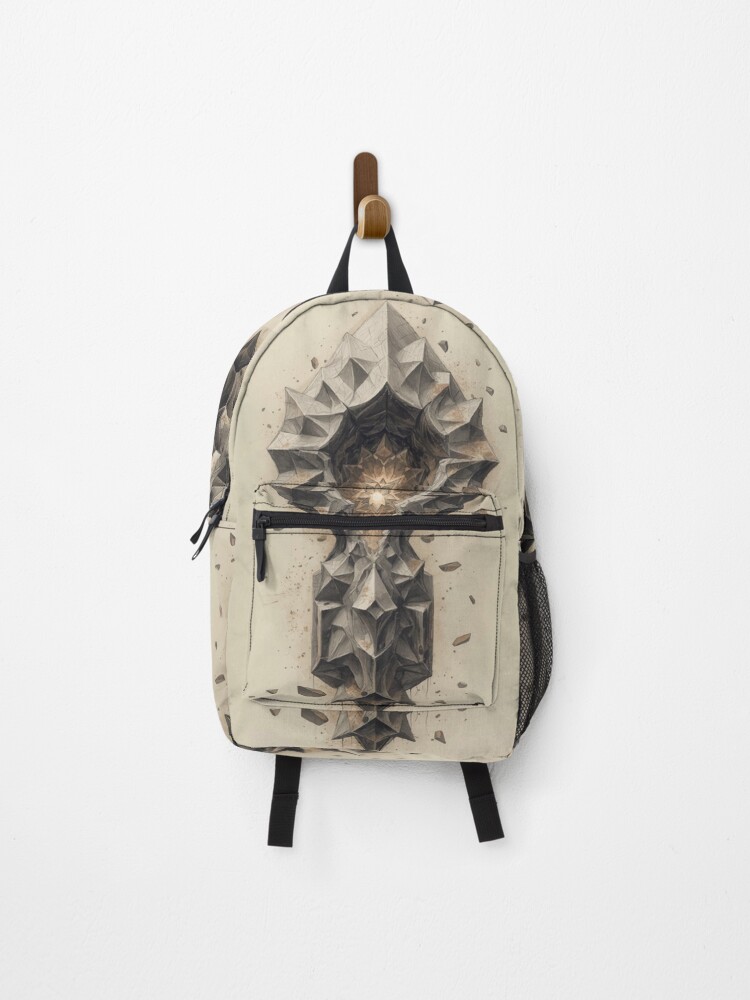 Thumbnail 1 of 3, Backpack, Void Keystone designed and sold by AbstractAnom.