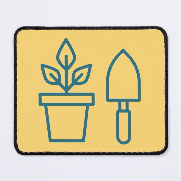 Item preview, Plants And Tools Gardening Green Thumb Stickers Prints Posters Wall Art Magnet Home Coffee Cup Decoration TShirt Stationary Notebook Magnet Hat Kitchen Work School Office Redbubble Shop designed and sold by Saritas Boutique Shop.