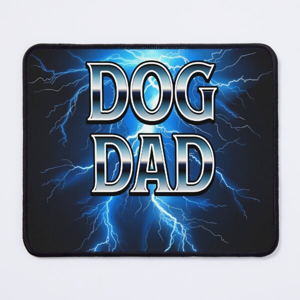 Item preview, Dog Dad Typography Design designed and sold by PawPlanetPro.