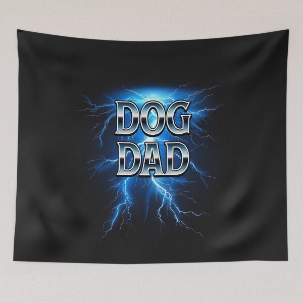 Item preview, Dog Dad Typography Design designed and sold by PawPlanetPro.