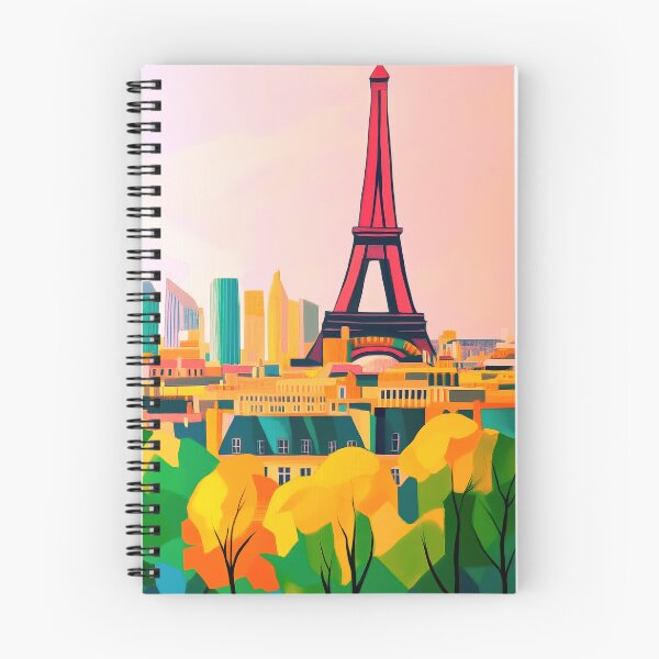 Item preview, Paris Skyline – Rose Dawn designed and sold by SkylineVistas Designs.