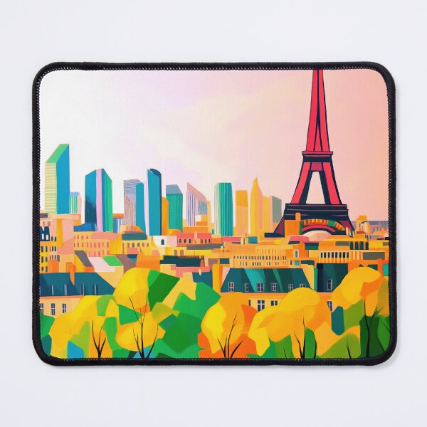 Item preview, Paris Skyline – Rose Dawn designed and sold by SkylineVistas Designs.