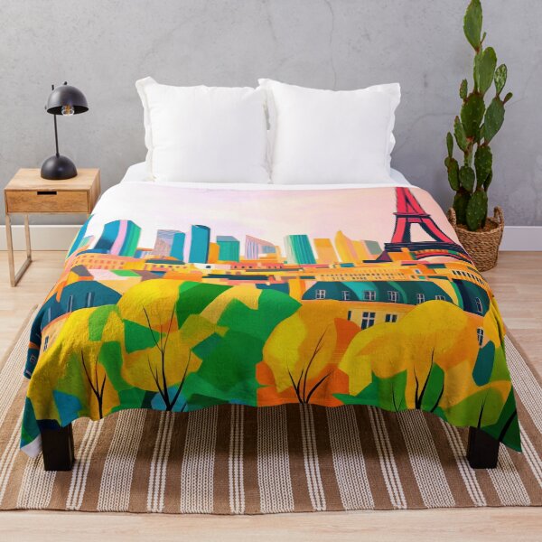 Item preview, Paris Skyline – Rose Dawn designed and sold by SkylineVistas Designs.