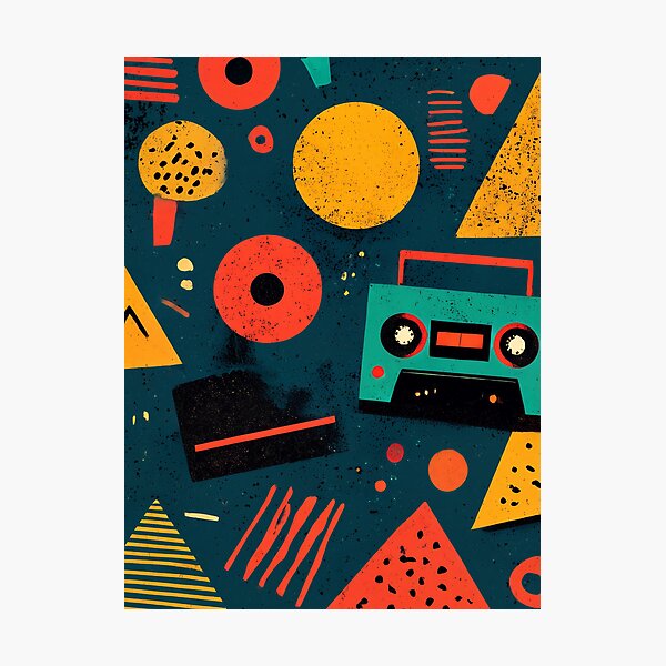Item preview, Retro 80’s pattern designed and sold by we-the-peculier.