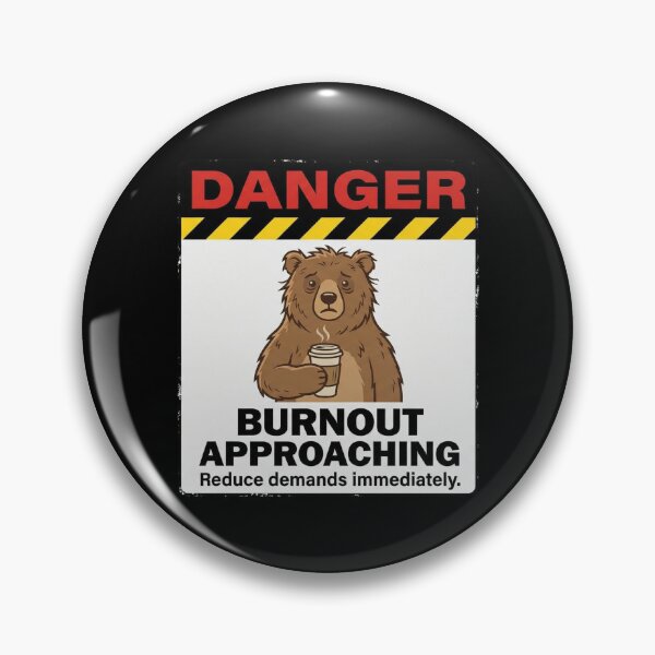 Item preview, Danger Burnout Approaching Bear designed and sold by Visual Dept..
