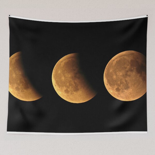 Item preview, Partial Lunar Eclipse Collage designed and sold by Susan Snow Photography and Design.