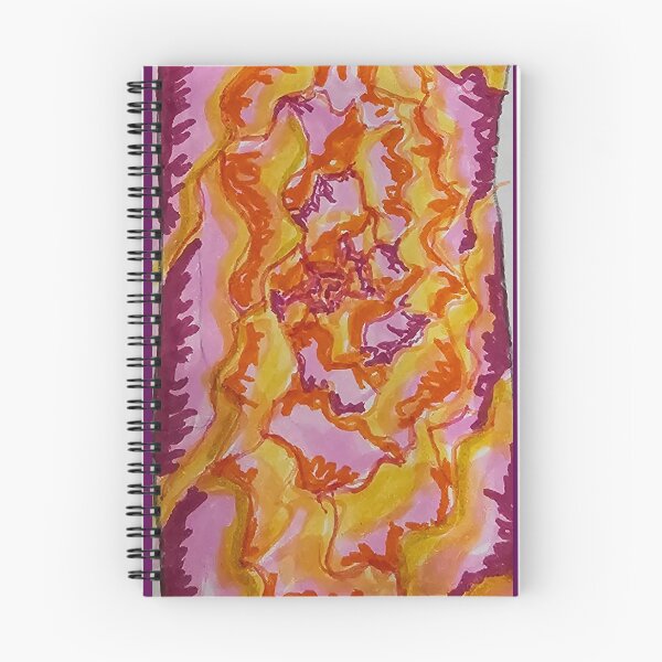 Item preview, Diddle daddle doodle a day featuring pink and orange petals designed and sold by DancingCreek.