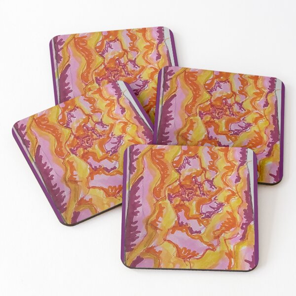 Item preview, Diddle daddle doodle a day featuring pink and orange petals designed and sold by DancingCreek.
