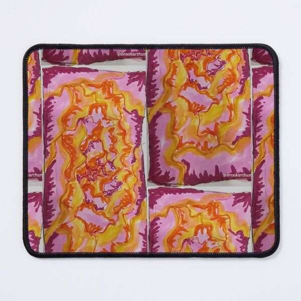 Item preview, Diddle daddle doodle a day featuring pink and orange petals designed and sold by DancingCreek.