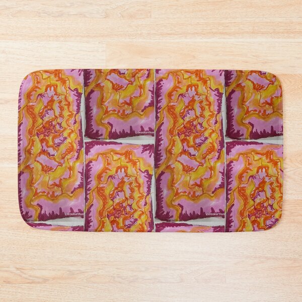 Item preview, Diddle daddle doodle a day featuring pink and orange petals designed and sold by DancingCreek.