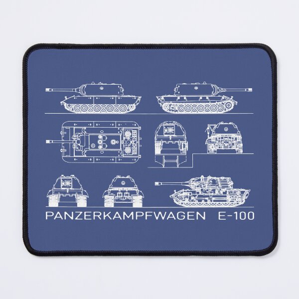 Item preview, Panzer E-100 German WW2 Super-Heavy Tank Blueprints designed and sold by MilitaryMart.