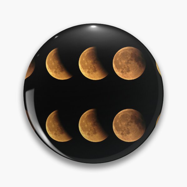 Item preview, Partial Lunar Eclipse Collage designed and sold by Susan Snow Photography and Design.
